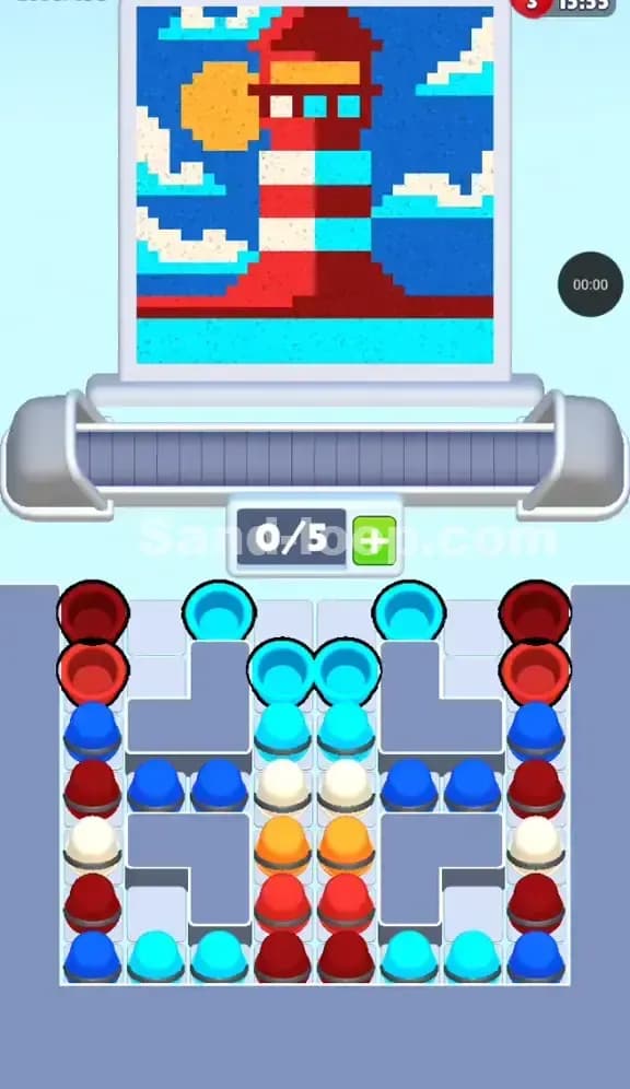 Sand Loop Level 199 Screenshot