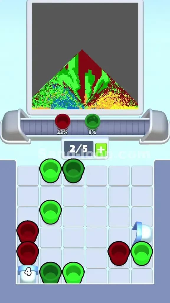 Sand Loop Level 321 Solution 2