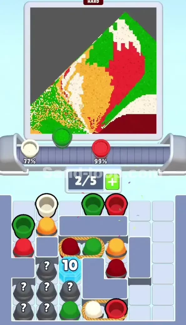 Sand Loop Level 414 Solution 1