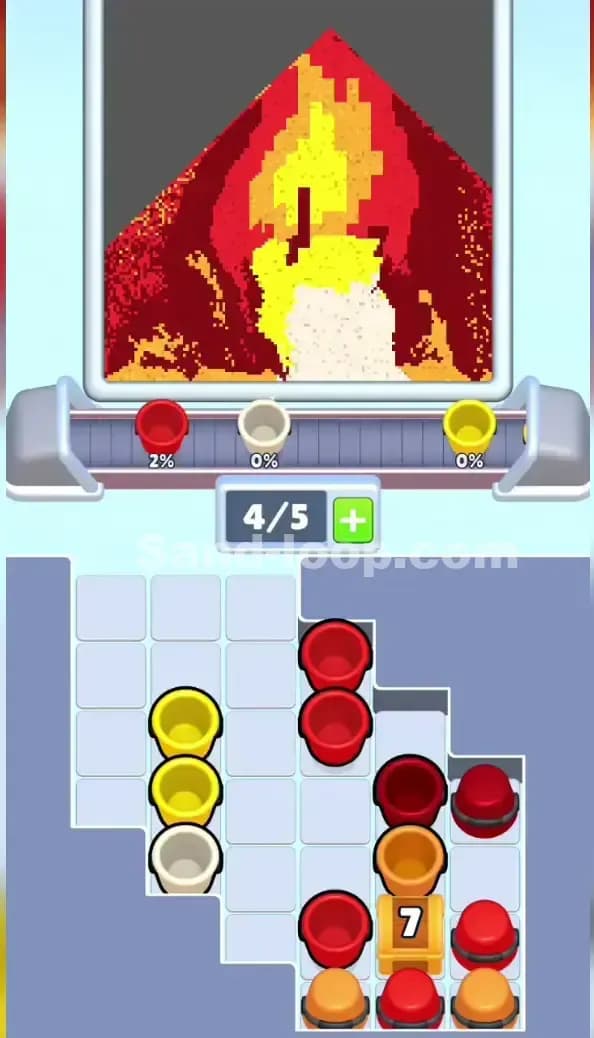 Sand Loop Level 495 Solution 1