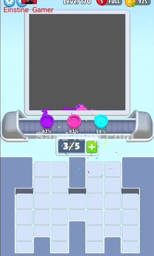 Sand Loop Level 170 Solution 3