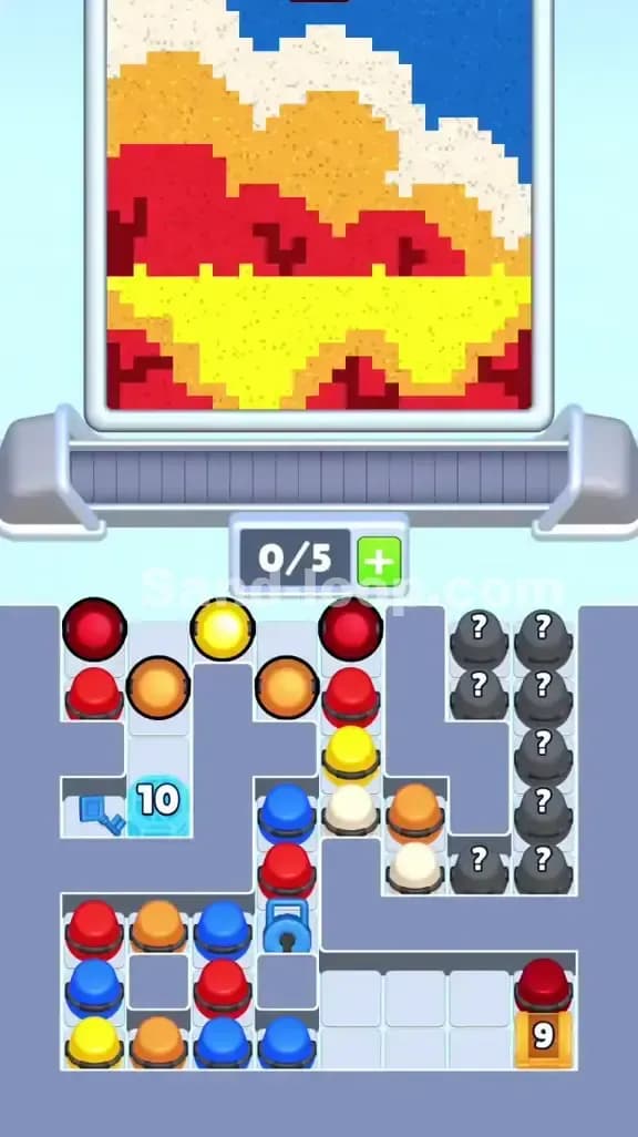 Sand Loop Level 494 Screenshot