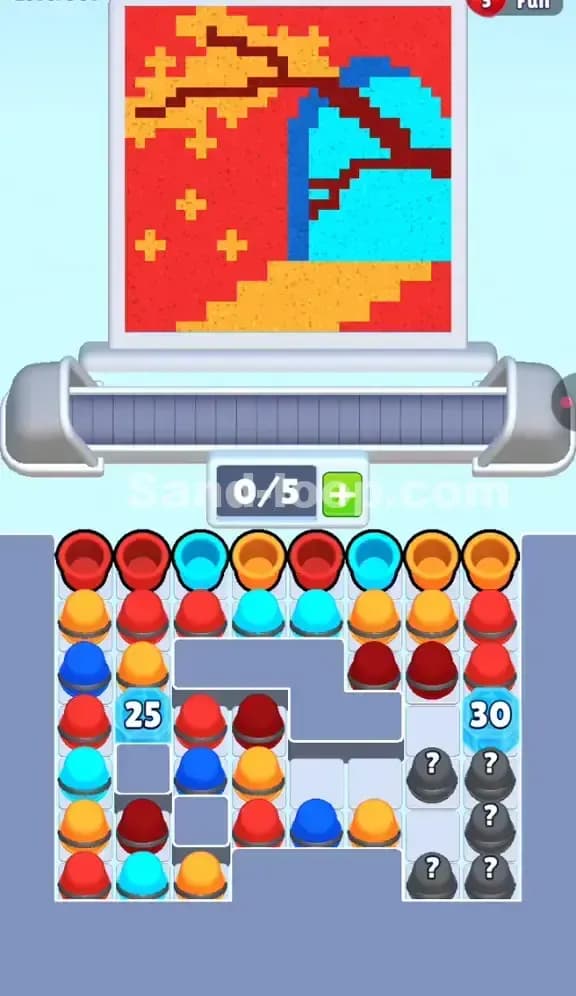 Sand Loop Level 307 Screenshot