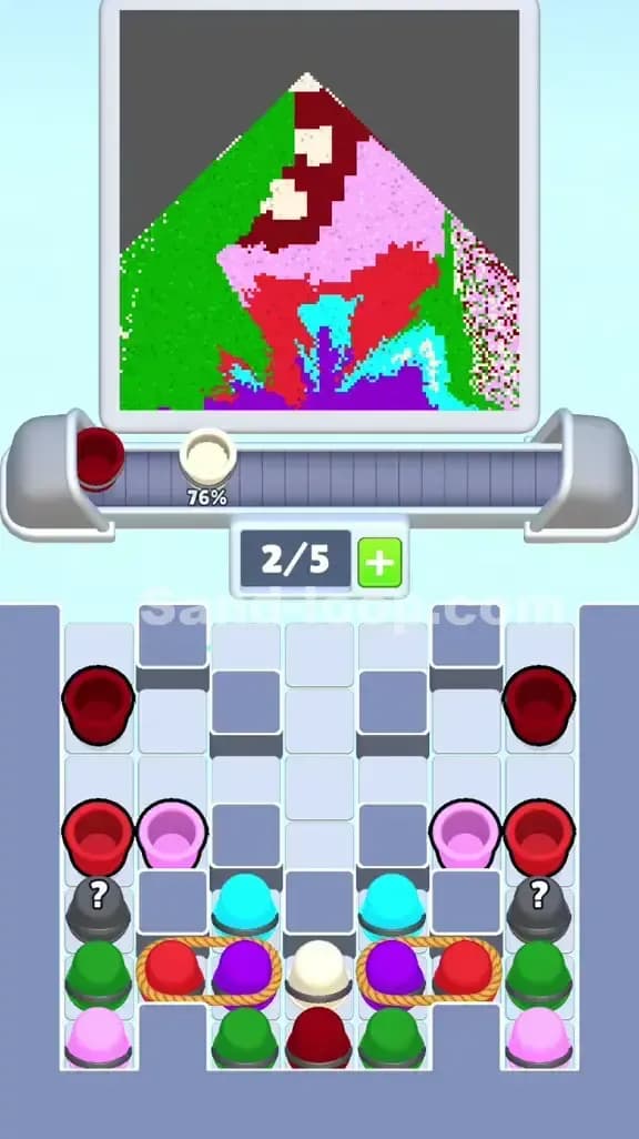 Sand Loop Level 343 Solution 1