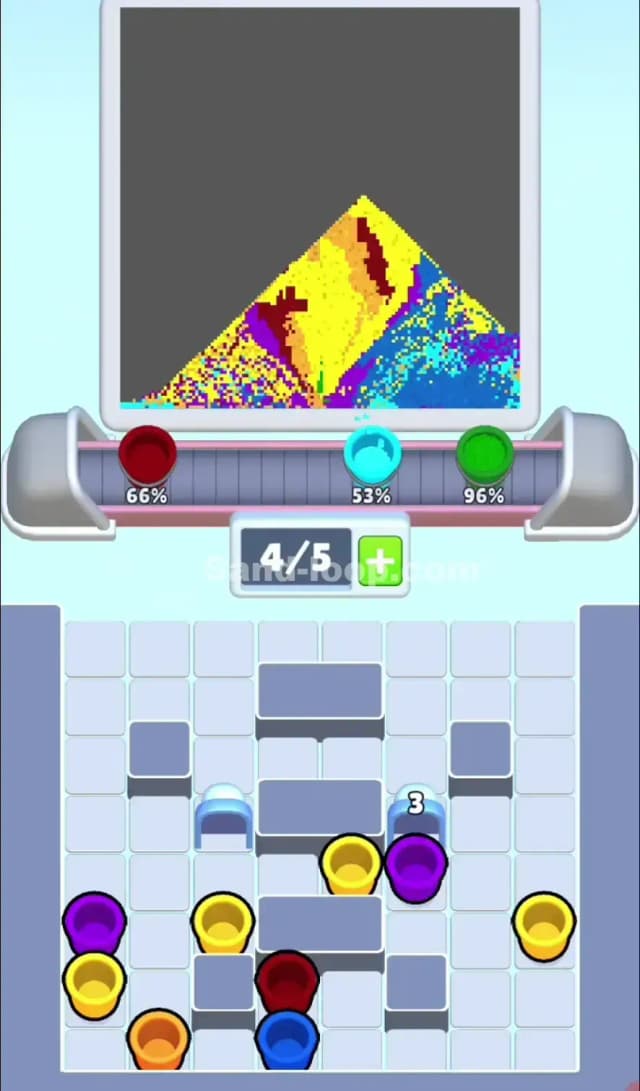 Sand Loop Level 166 Solution 2