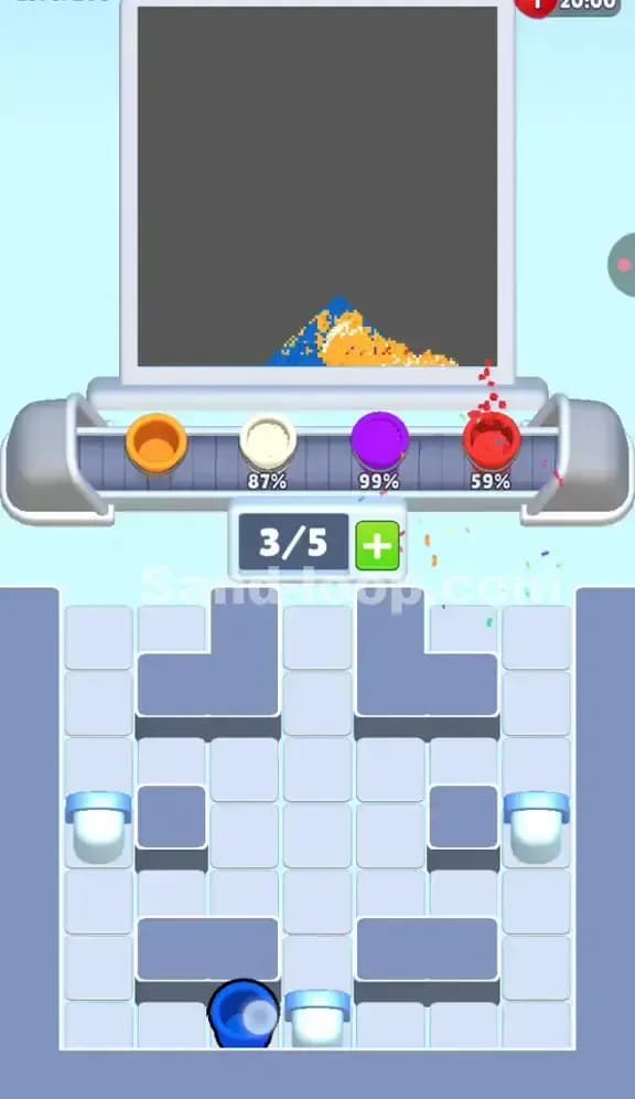 Sand Loop Level 203 Solution 3