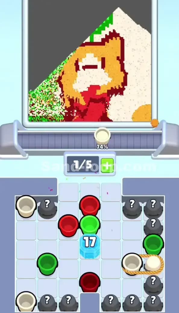 Sand Loop Level 493 Solution 1