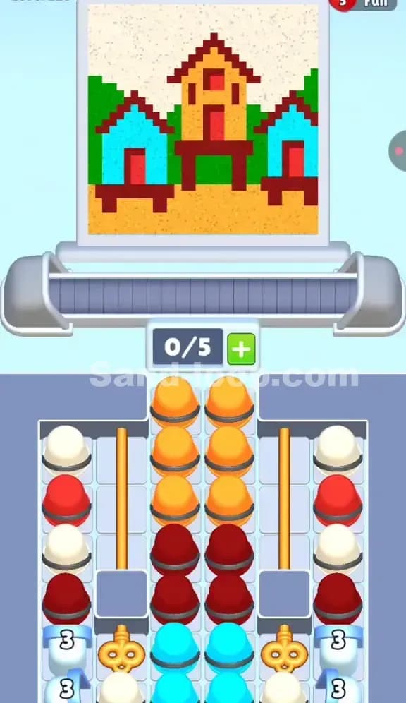 Sand Loop Level 221 Screenshot