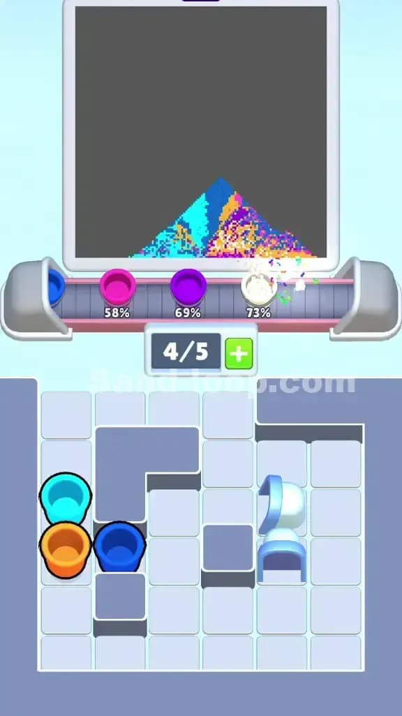 Sand Loop Level 390 Solution 3