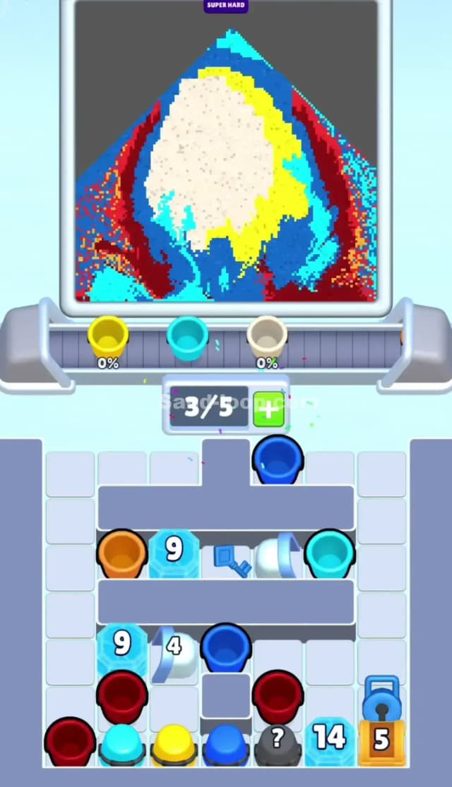 Sand Loop Level 490 Solution 1