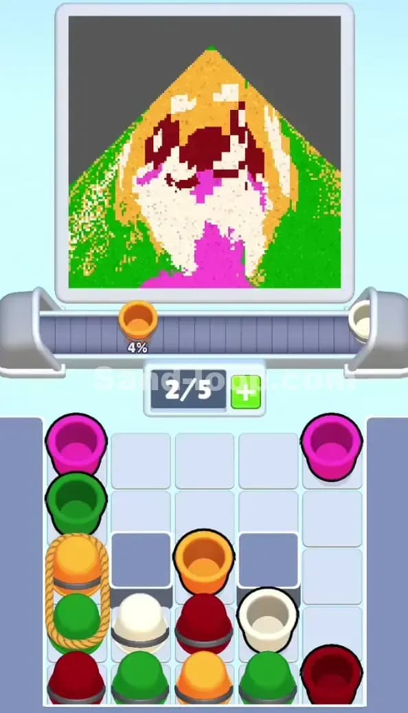 Sand Loop Level 412 Solution 1