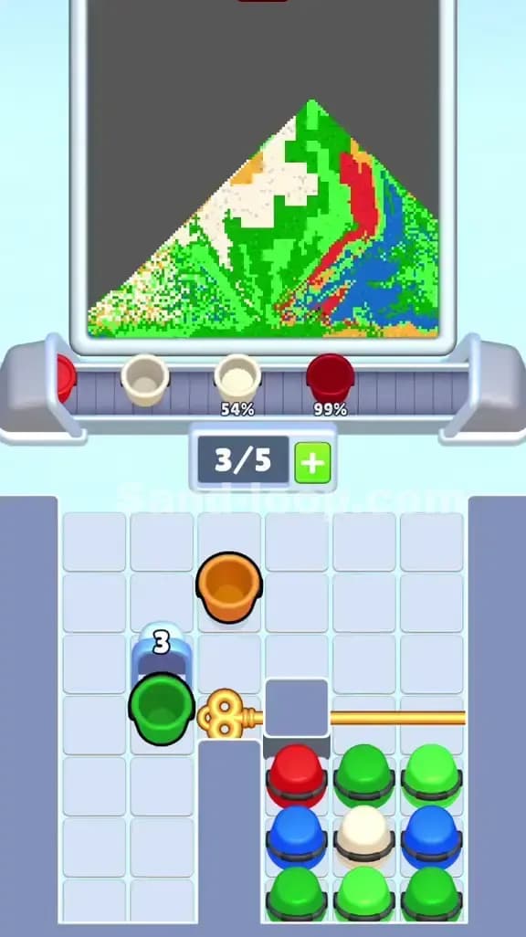 Sand Loop Level 424 Solution 2