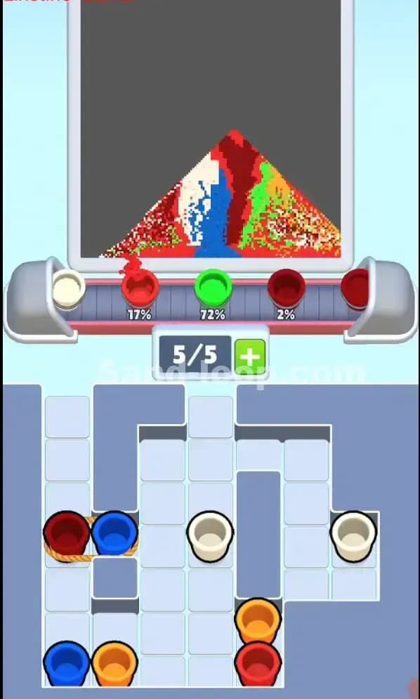 Sand Loop Level 158 Solution 2