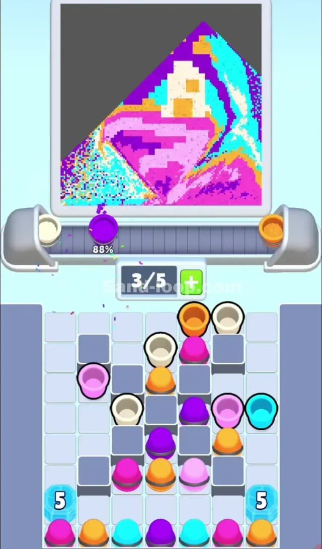 Sand Loop Level 167 Solution 1