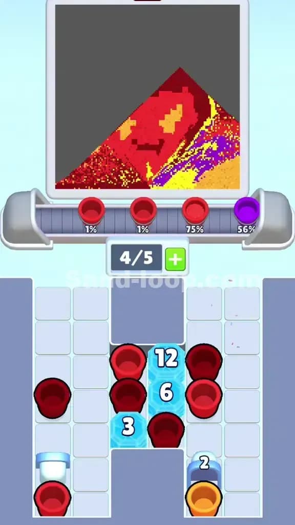 Sand Loop Level 368 Solution 2