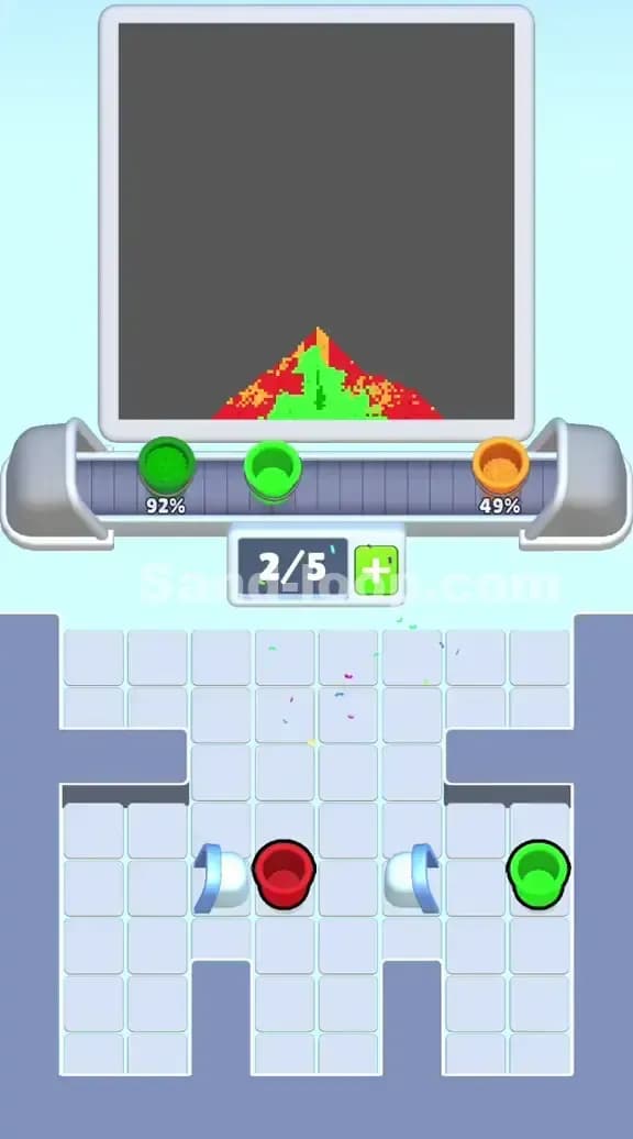 Sand Loop Level 187 Solution 3