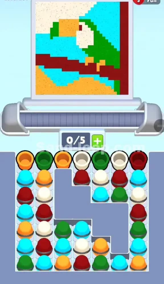 Sand Loop Level 287 Gameplay