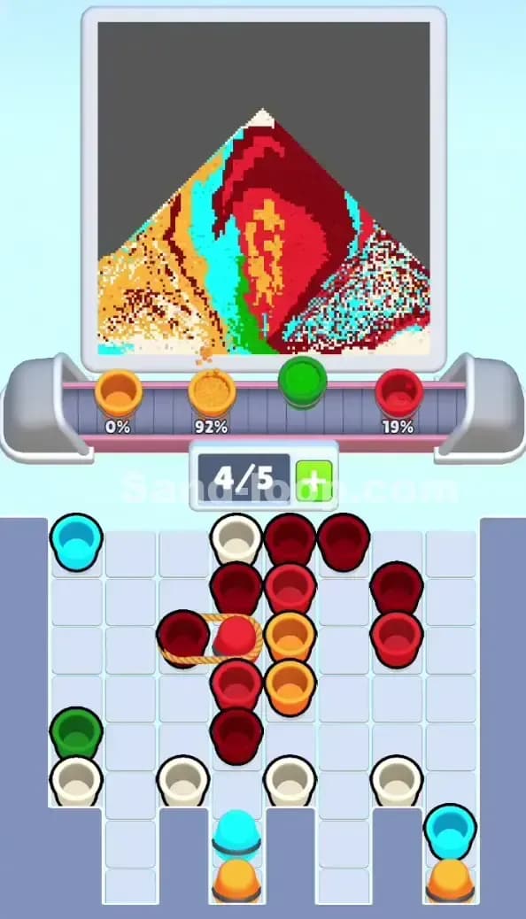 Sand Loop Level 387 Solution 2