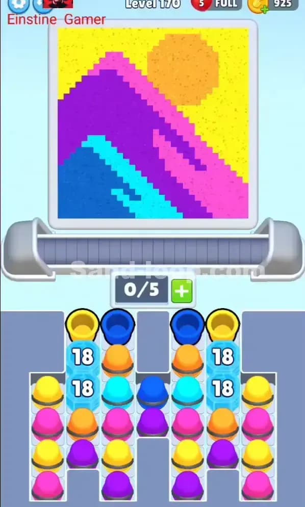 Sand Loop Level 170 Gameplay