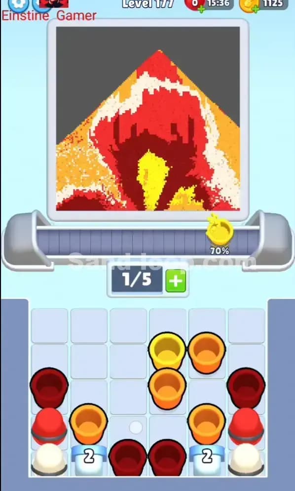 Sand Loop Level 177 Solution 1