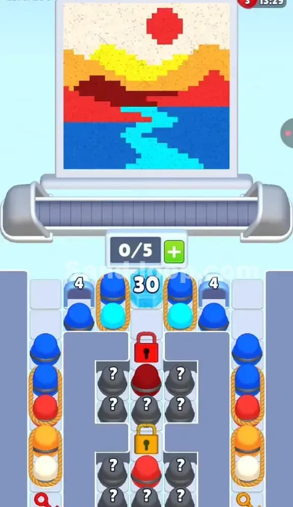 Sand Loop Level 200 Gameplay