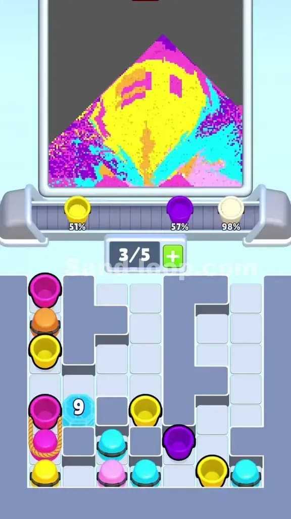 Sand Loop Level 487 Solution 1