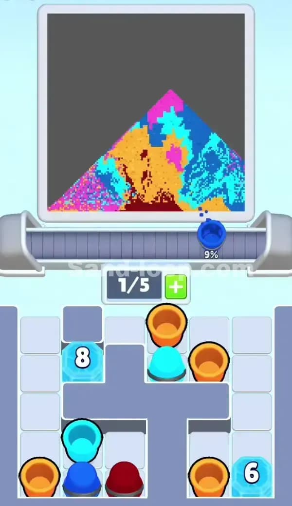 Sand Loop Level 351 Solution 2