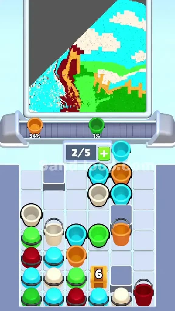 Sand Loop Level 476 Solution 1