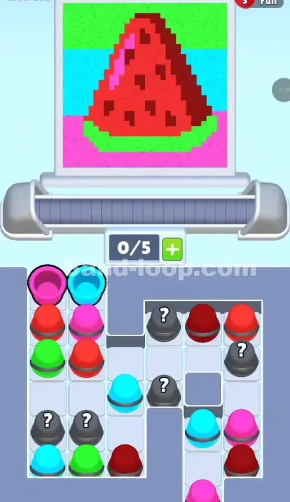 Sand Loop Level 282 Screenshot