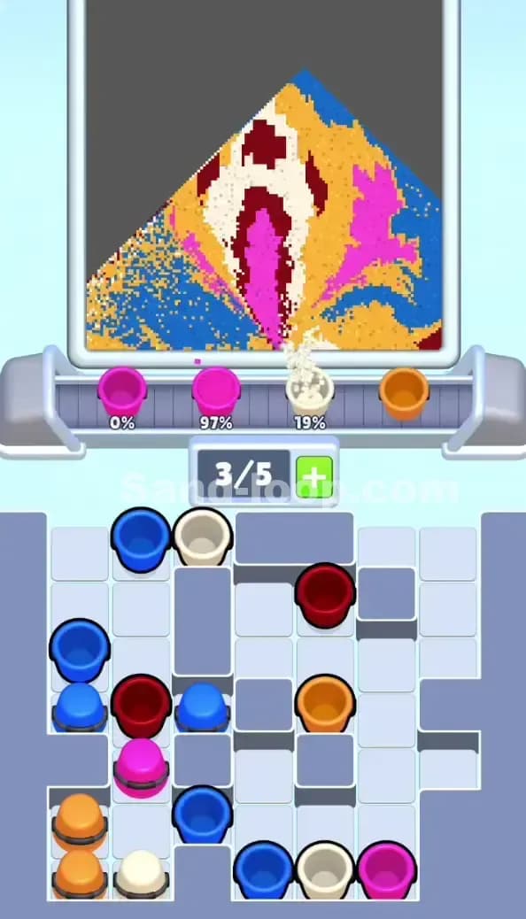 Sand Loop Level 466 Solution 2