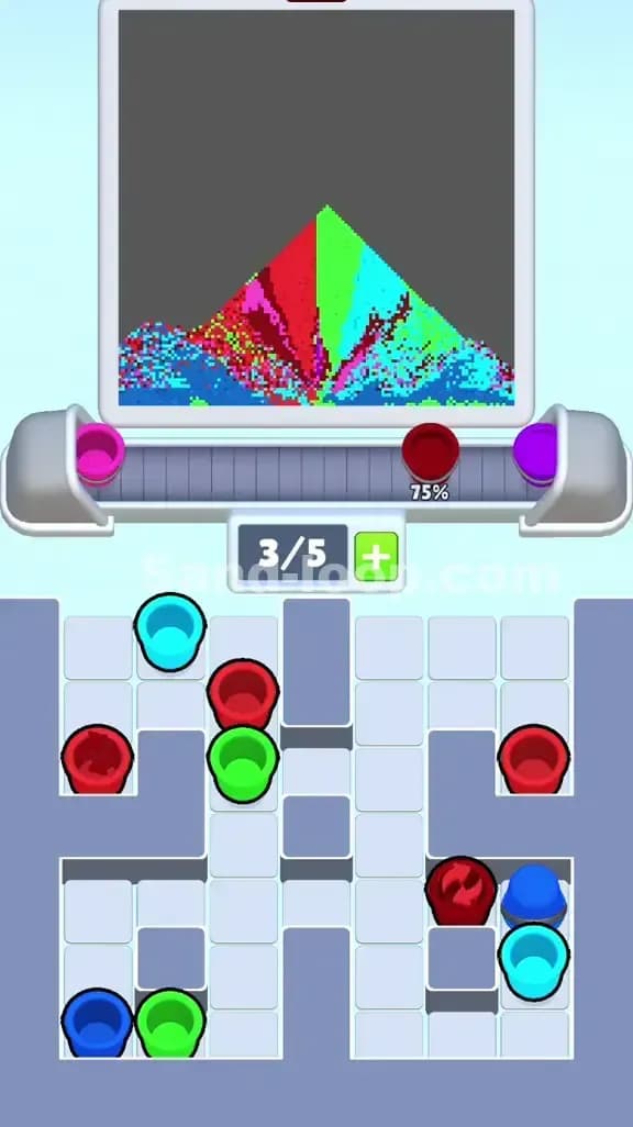 Sand Loop Level 345 Solution 2