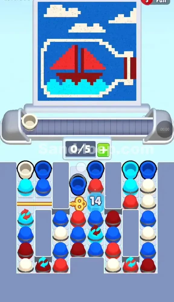 Sand Loop Level 308 Gameplay