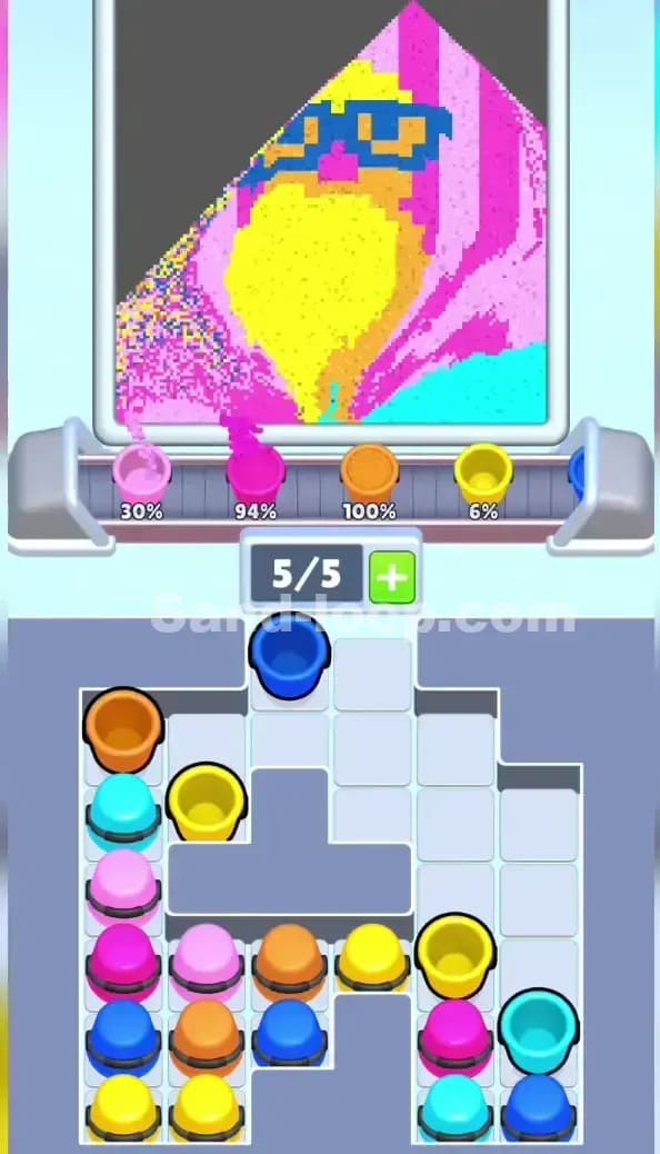 Sand Loop Level 463 Solution 1