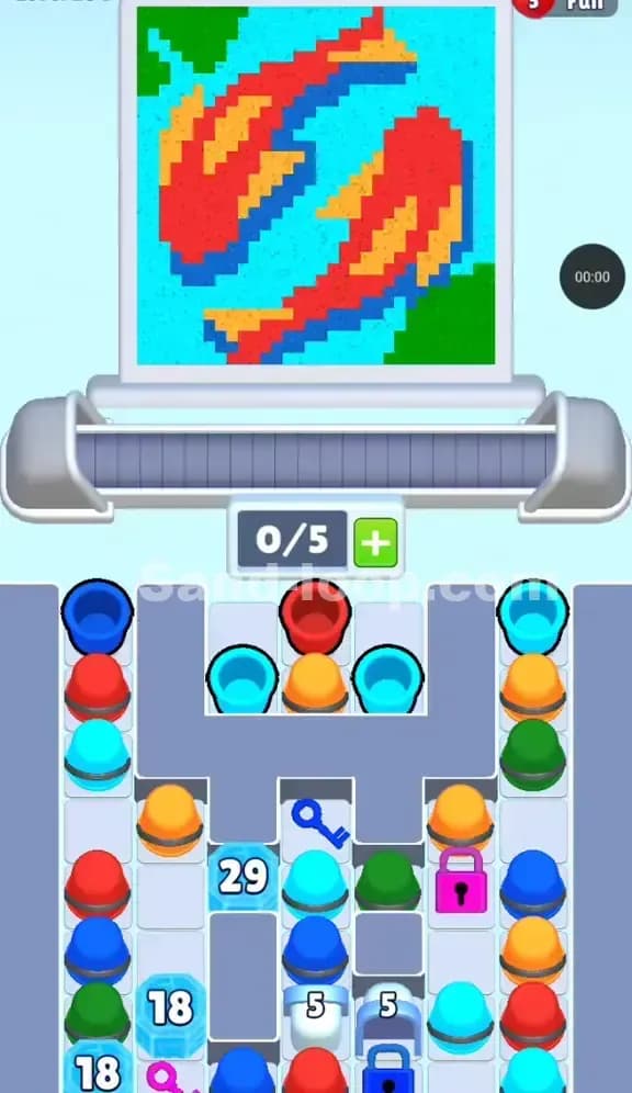 Sand Loop Level 284 Screenshot