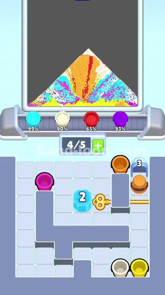 Sand Loop Level 500 Solution 2