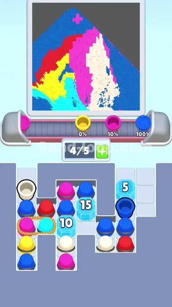 Sand Loop Level 355 Solution 1