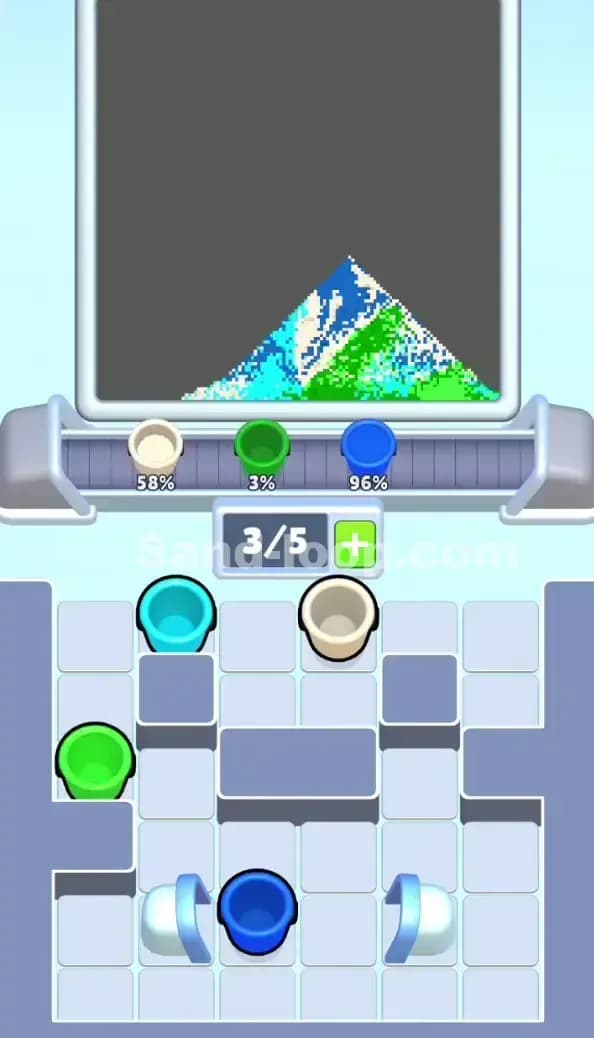 Sand Loop Level 499 Solution 3