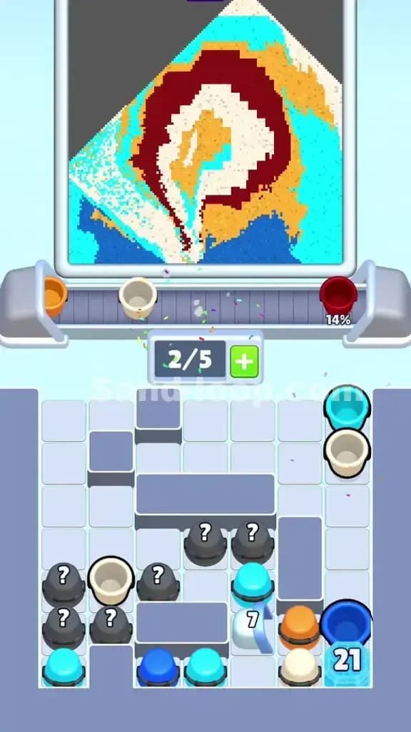 Sand Loop Level 420 Solution 1