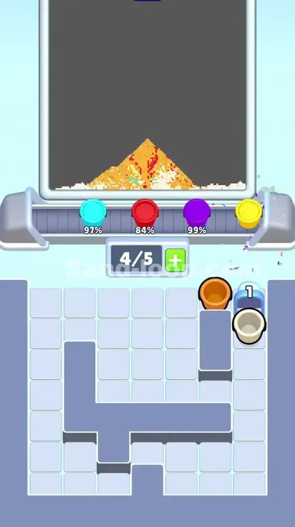 Sand Loop Level 500 Solution 3