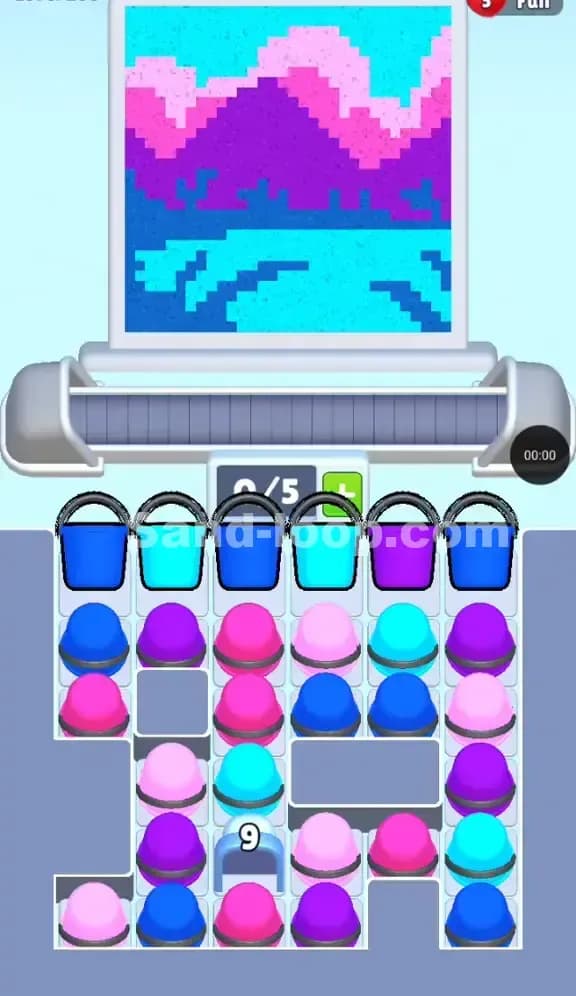 Sand Loop Level 289 Screenshot