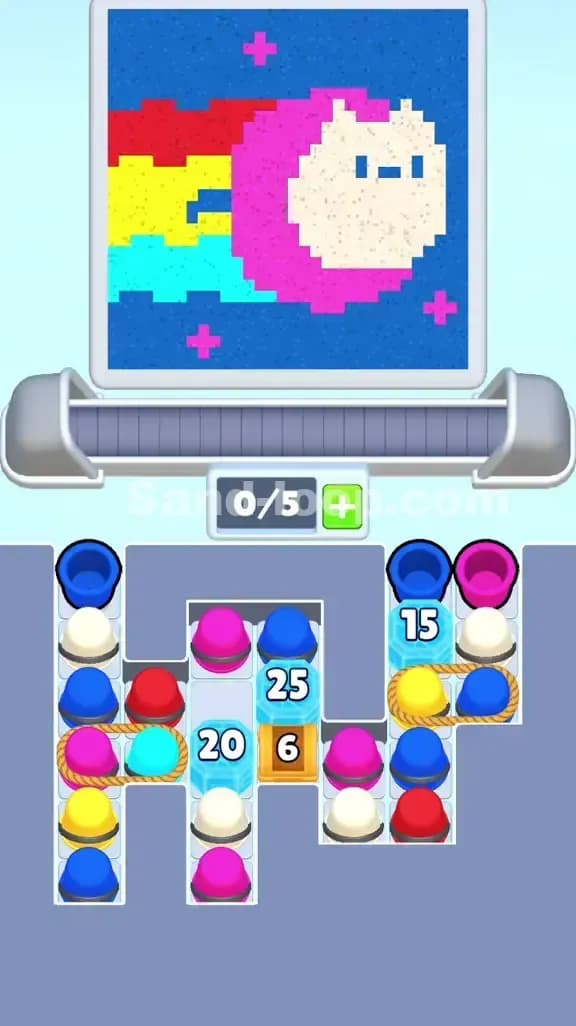 Sand Loop Level 355 Screenshot