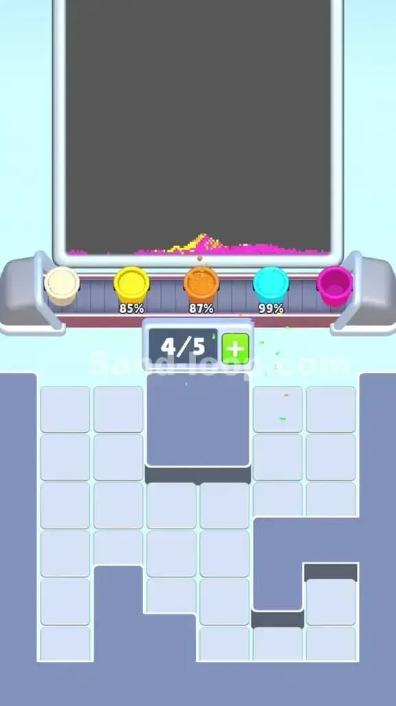 Sand Loop Level 502 Solution 3