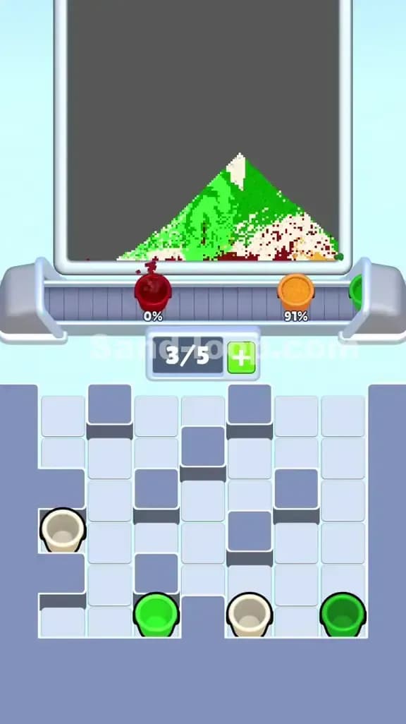 Sand Loop Level 465 Solution 3