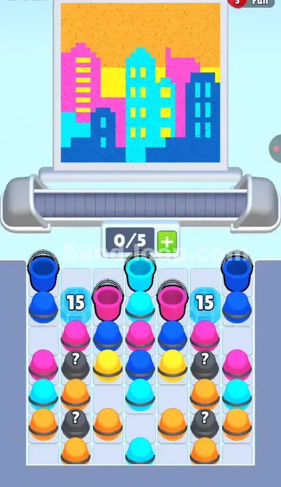 Sand Loop Level 253 Screenshot