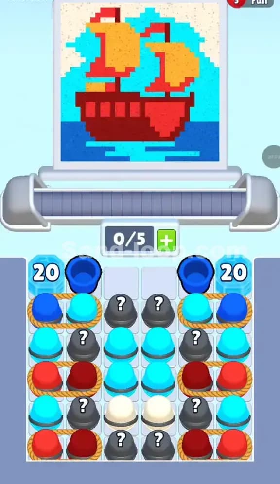 Sand Loop Level 218 Screenshot