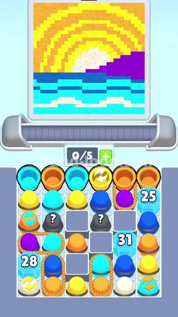 Sand Loop Level 398 Screenshot