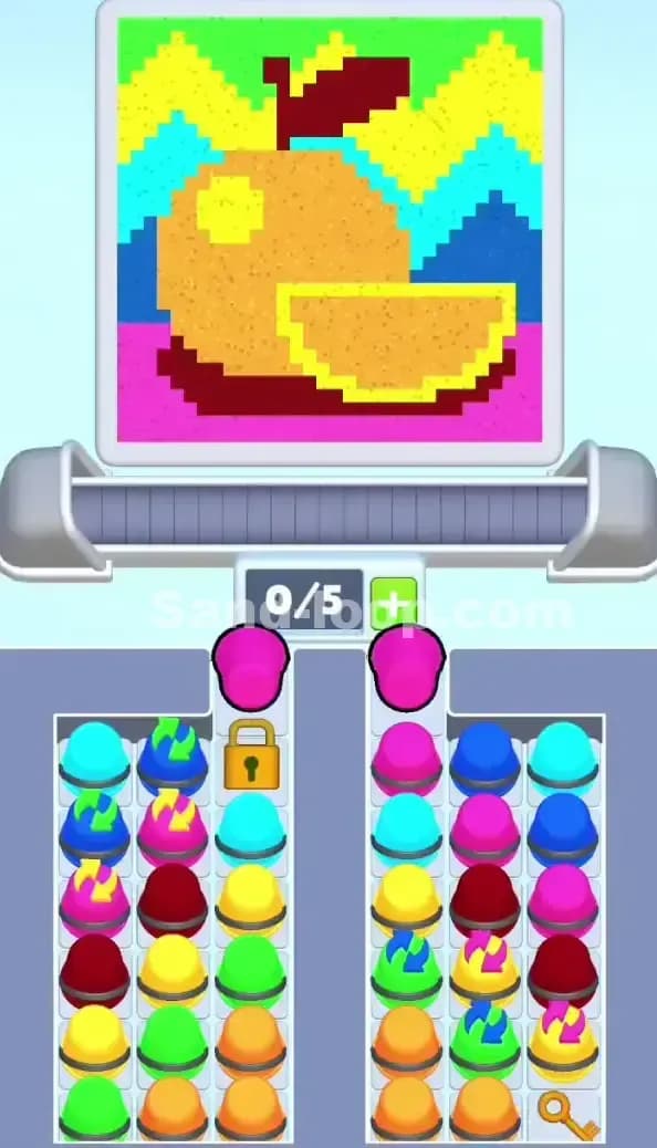 Sand Loop Level 344 Gameplay