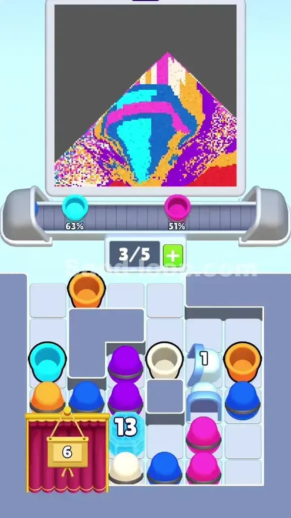 Sand Loop Level 390 Solution 1