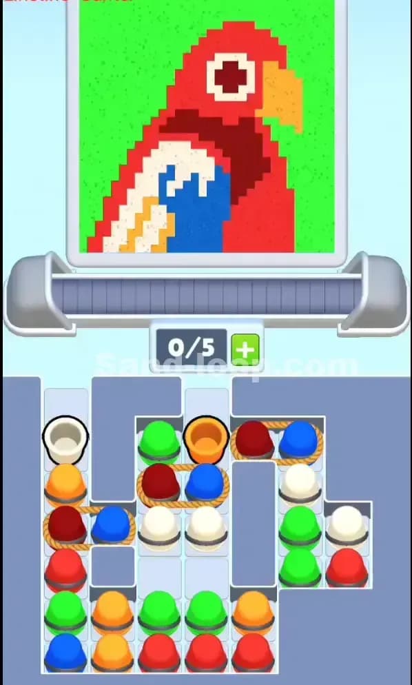 Sand Loop Level 158 Gameplay