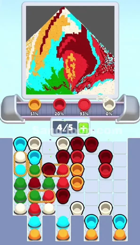 Sand Loop Level 387 Solution 1